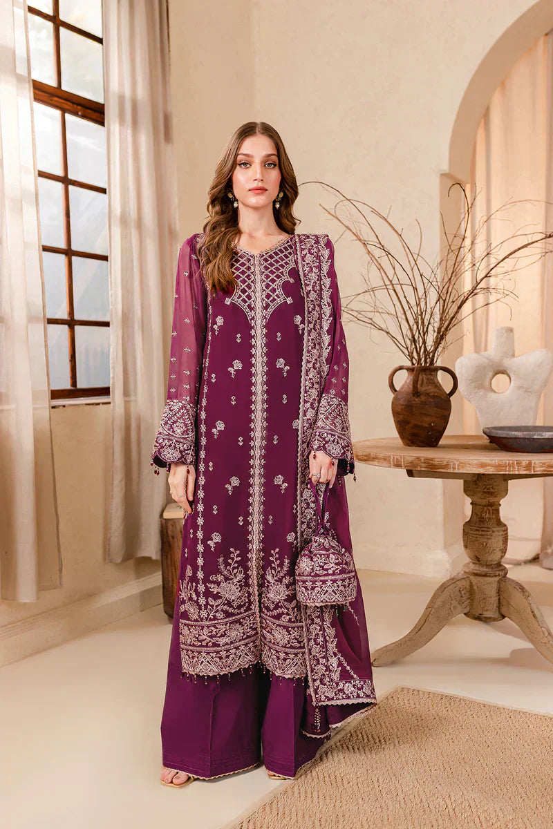 Farasha | Ritizer Festive Formals | Magenta Marvel - House Of Hania
