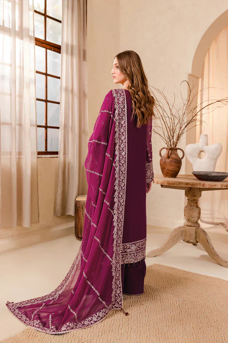 Farasha | Ritizer Festive Formals | Magenta Marvel - House Of Hania
