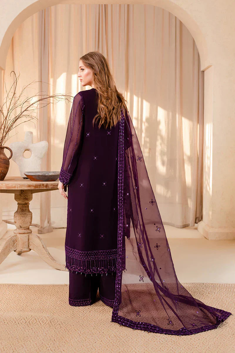 Farasha | Ritizer Festive Formals | Purple Dazzle - House Of Hania