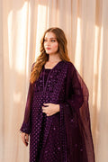 Farasha | Ritizer Festive Formals | Purple Dazzle - House Of Hania