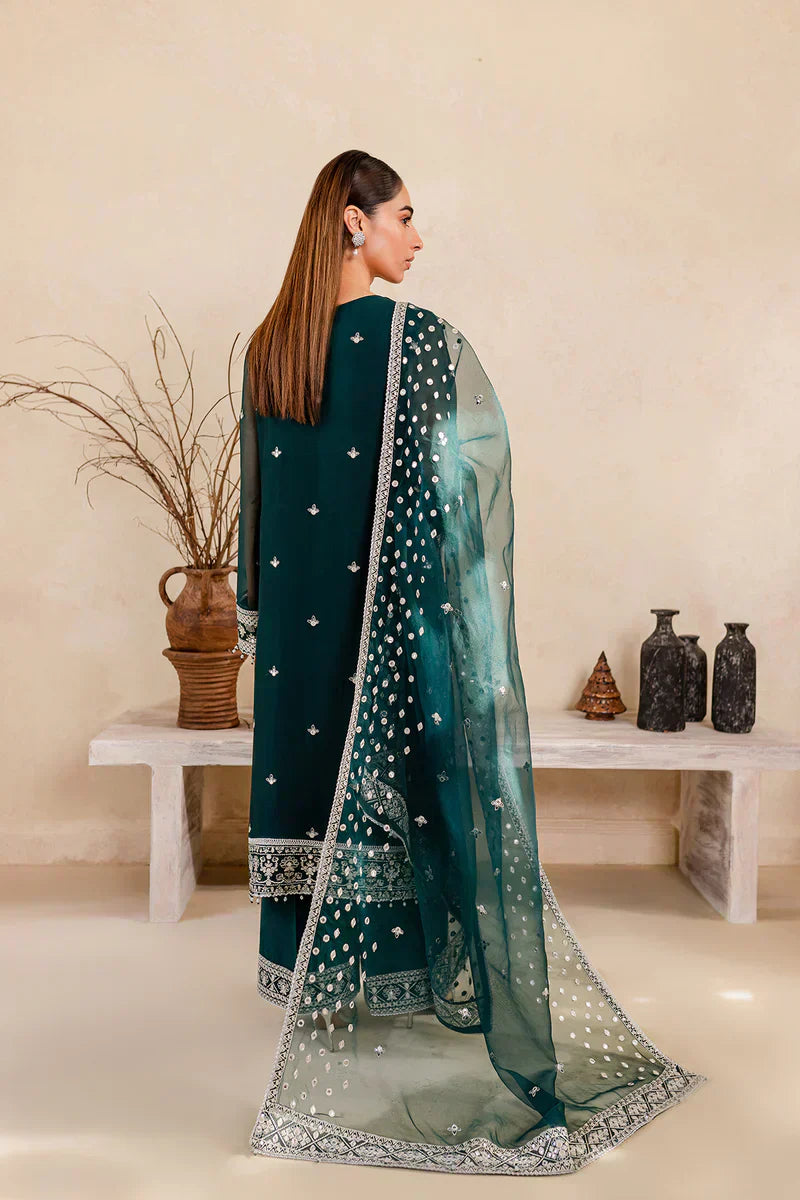 Farasha | Ritizer Festive Formals | Teal Glow - House Of Hania