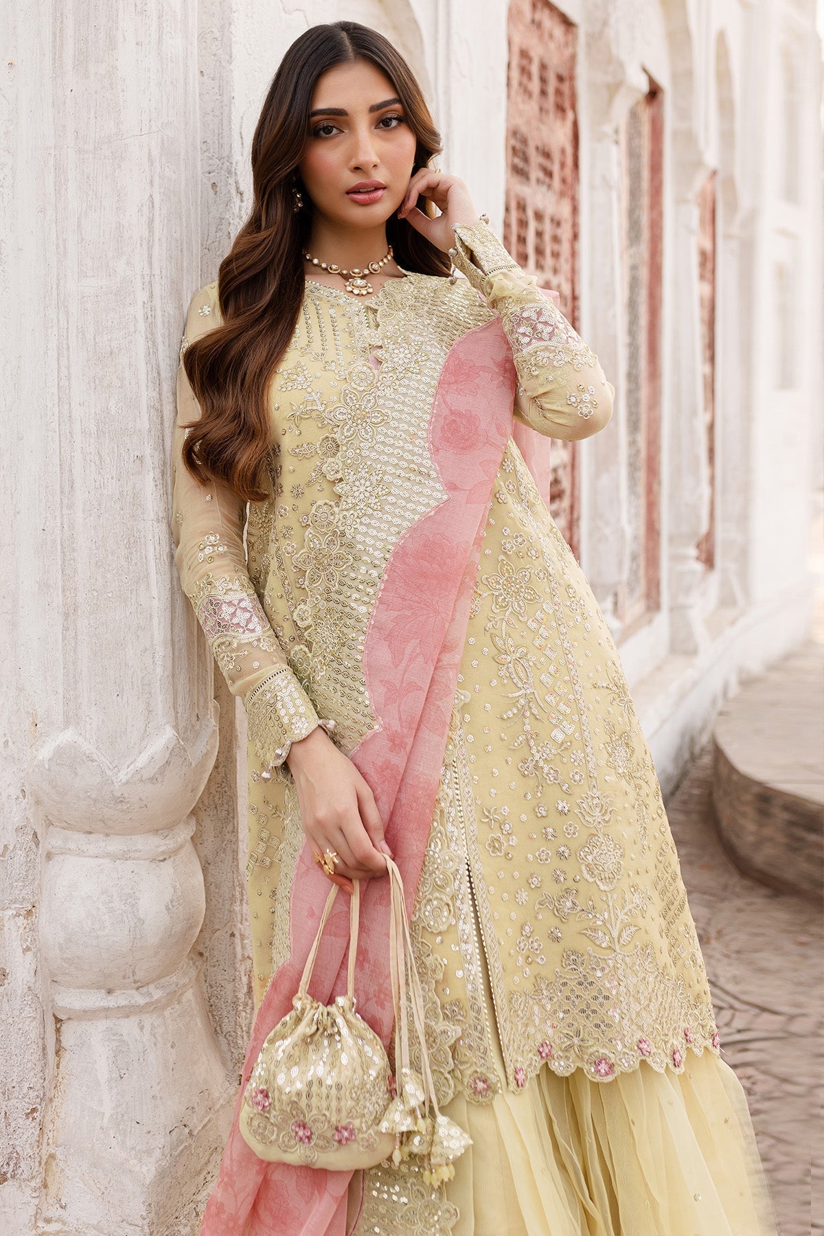 Farasha | Ritzier Wedding Formals |  Marigold Bliss - House Of Hania