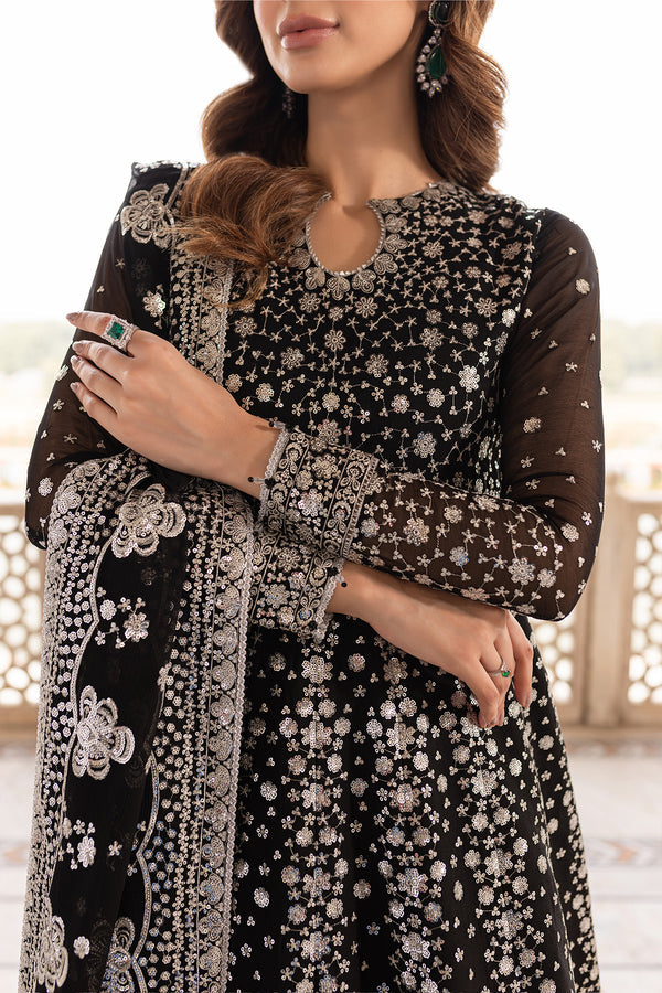 Farasha | Ritzier Wedding Formals | Midnight Orchid - House Of Hania