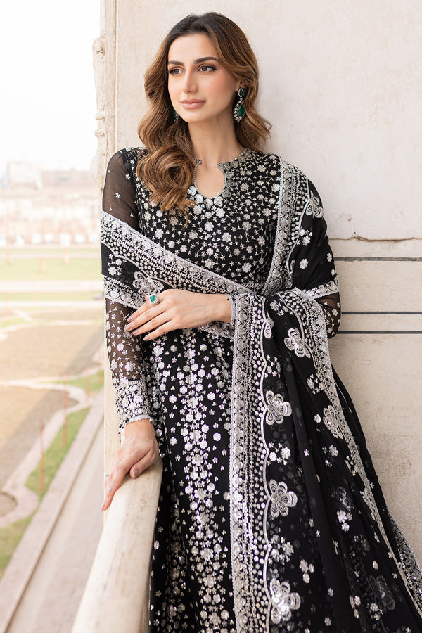 Farasha | Ritzier Wedding Formals | Midnight Orchid - House Of Hania