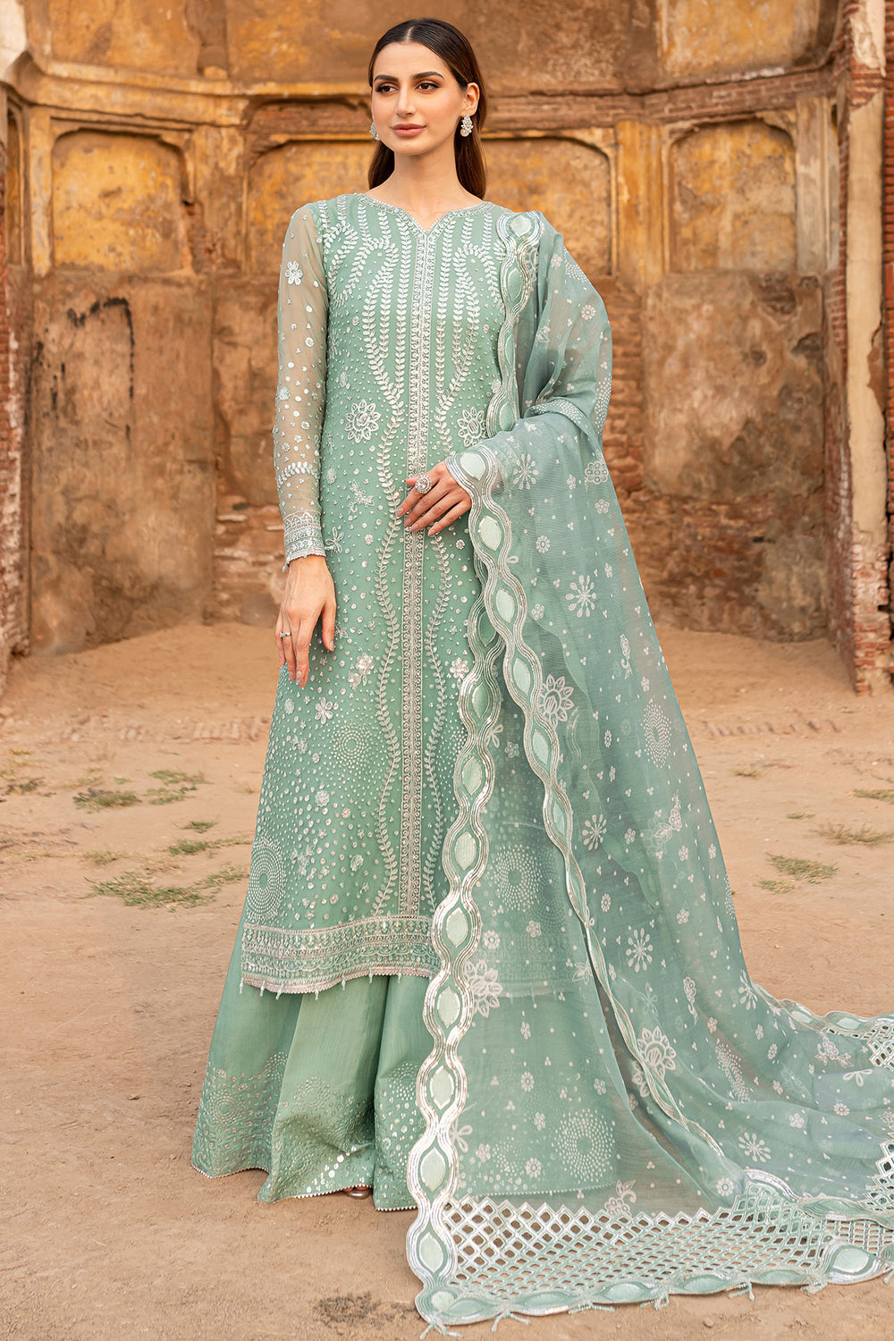 Farasha | Ritzier Wedding Formals | Ocean Light - House Of Hania