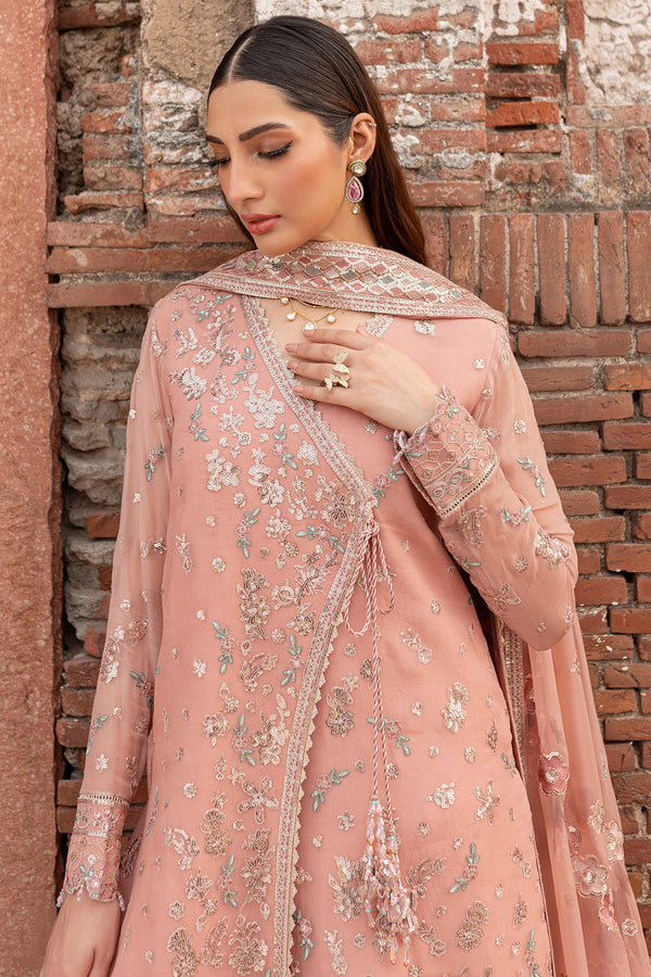 Farasha | Ritzier Wedding Formals |  Peach Bell - House Of Hania