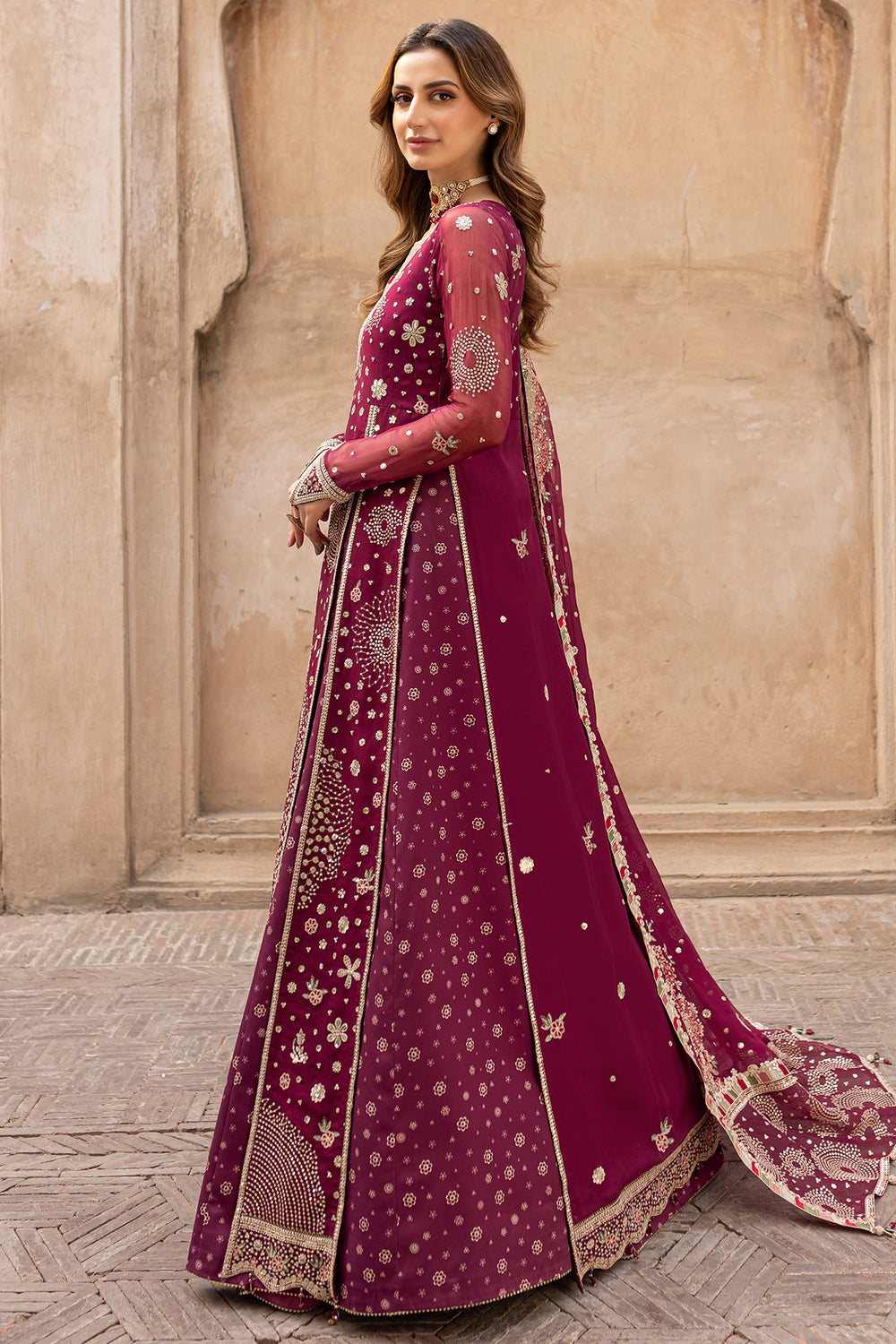Farasha | Ritzier Wedding Formals | Scarlet Charm - House Of Hania