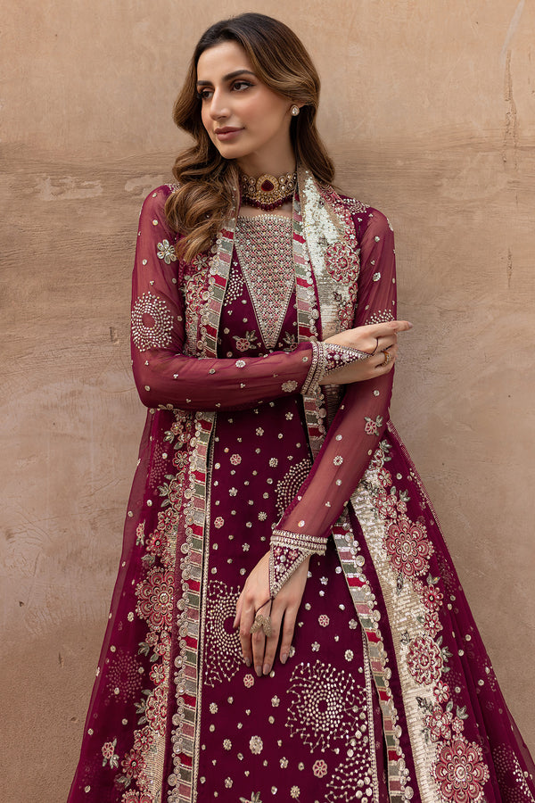 Farasha | Ritzier Wedding Formals | Scarlet Charm - House Of Hania