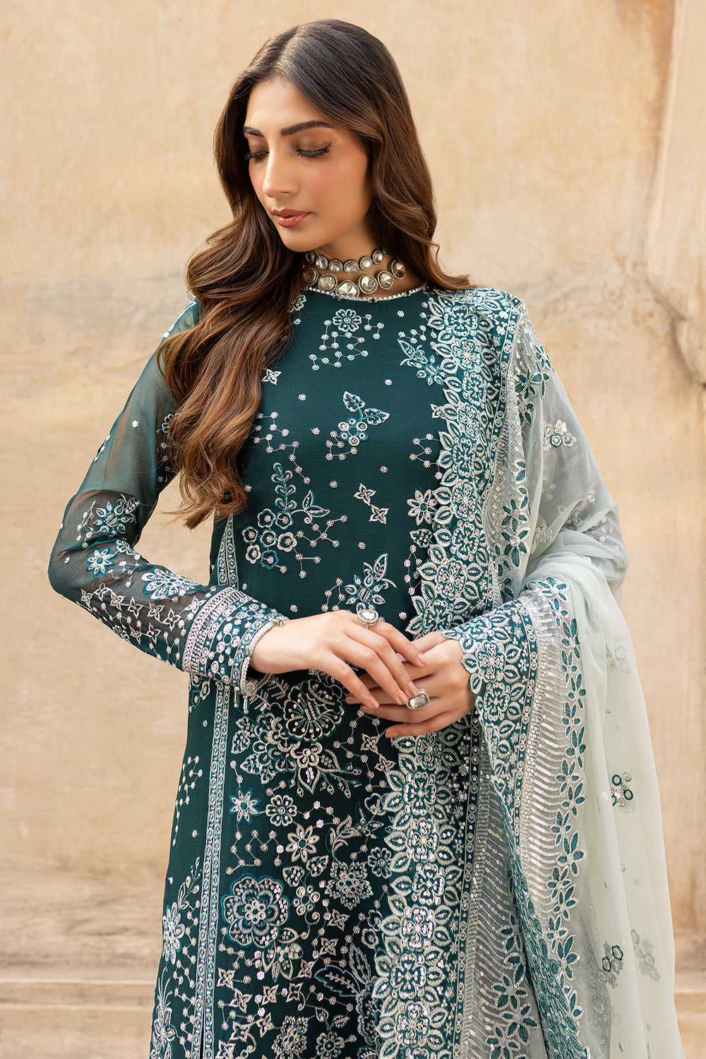 Farasha | Ritzier Wedding Formals |  Teal Dreams - House Of Hania