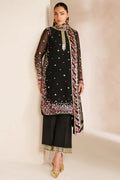 Farasha | STITCHED FORMALS ’26 | Black Cascade - House Of Hania
