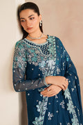 Farasha | STITCHED FORMALS ’26 | Cobalt Haze - House Of Hania
