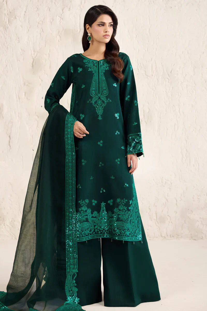 Farasha | STITCHED FORMALS ’26 | Emerald Luxe - House Of Hania