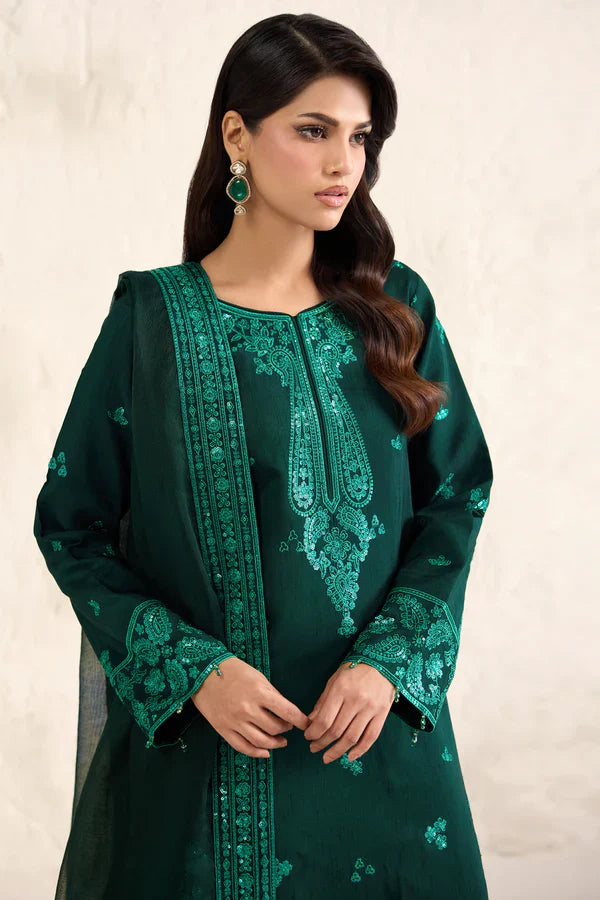 Farasha | STITCHED FORMALS ’26 | Emerald Luxe - House Of Hania