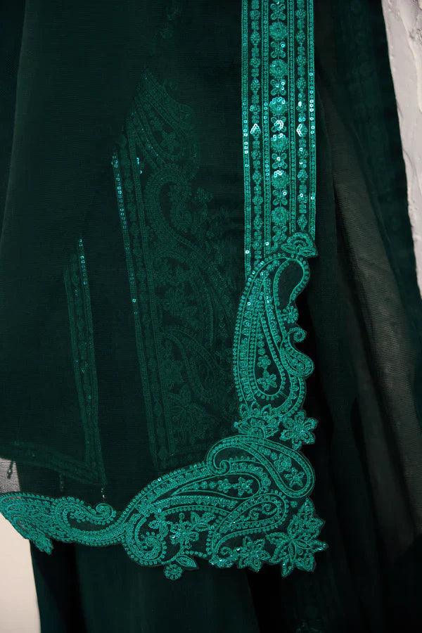 Farasha | STITCHED FORMALS ’26 | Emerald Luxe - House Of Hania