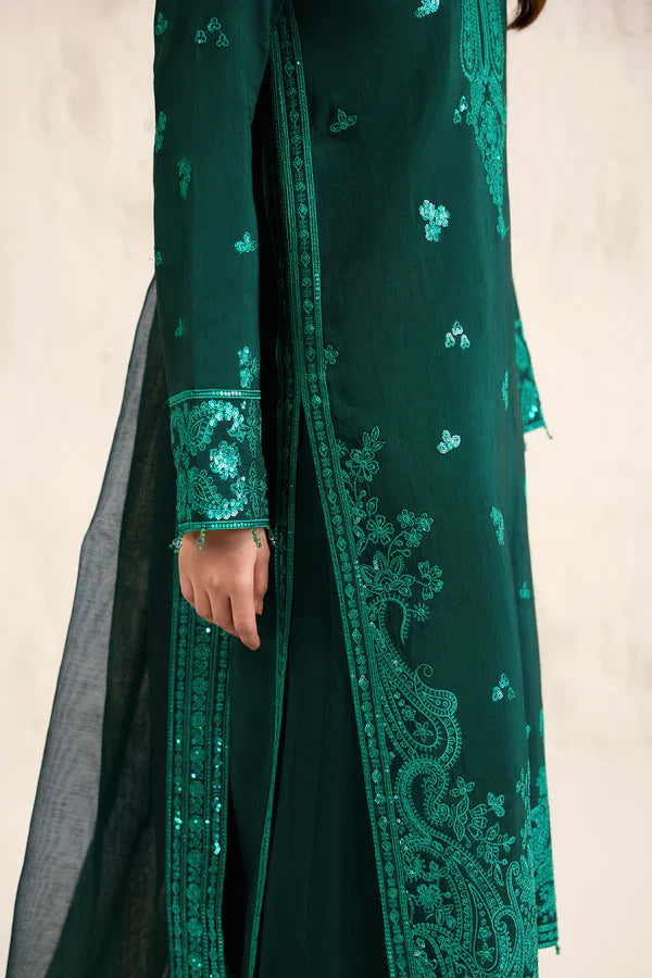 Farasha | STITCHED FORMALS ’26 | Emerald Luxe - House Of Hania
