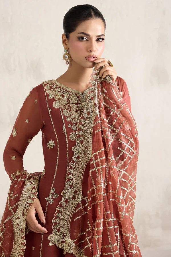 Farasha | STITCHED FORMALS ’26 | Flame Luxe - House Of Hania