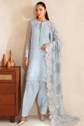 Farasha | STITCHED FORMALS ’26 | Frosted Mist - House Of Hania
