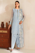 Farasha | STITCHED FORMALS ’26 | Frosted Mist - House Of Hania