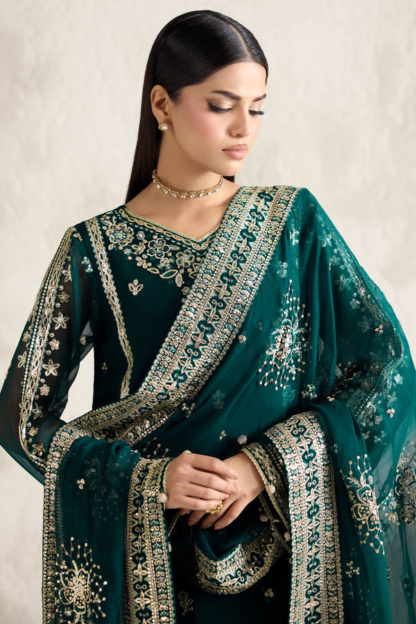 Farasha | STITCHED FORMALS ’26 | Gold Radiance - House Of Hania