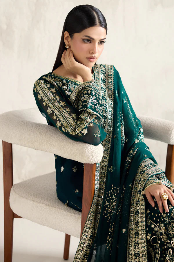 Farasha | STITCHED FORMALS ’26 | Gold Radiance - House Of Hania
