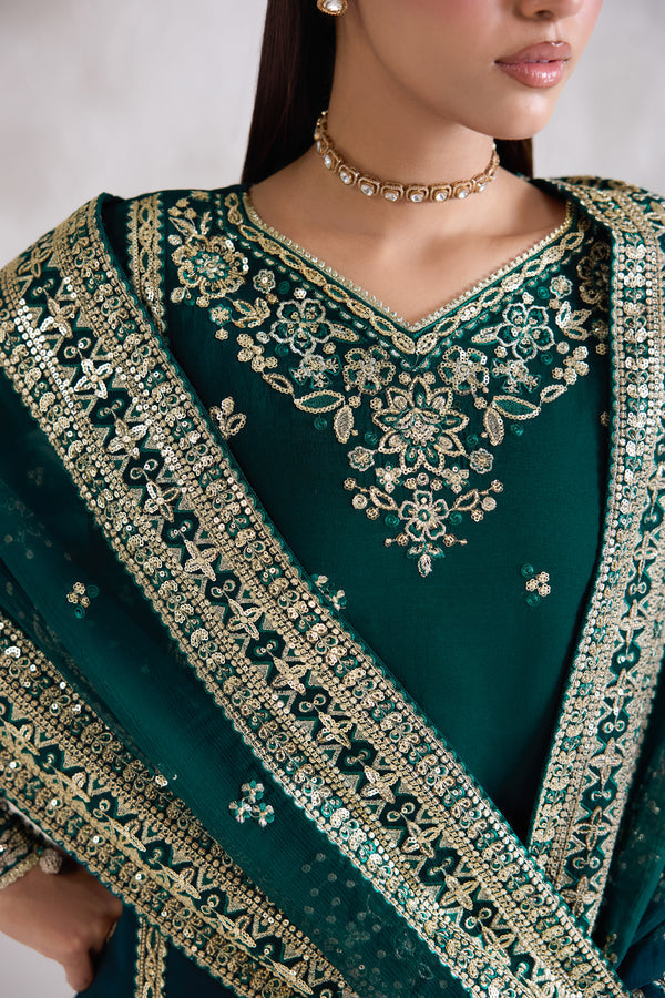 Farasha | STITCHED FORMALS ’26 | Gold Radiance - House Of Hania