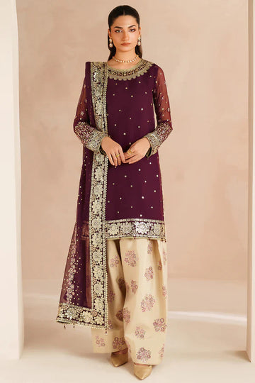 Farasha | STITCHED FORMALS ’26 | Maple Glow - House Of Hania