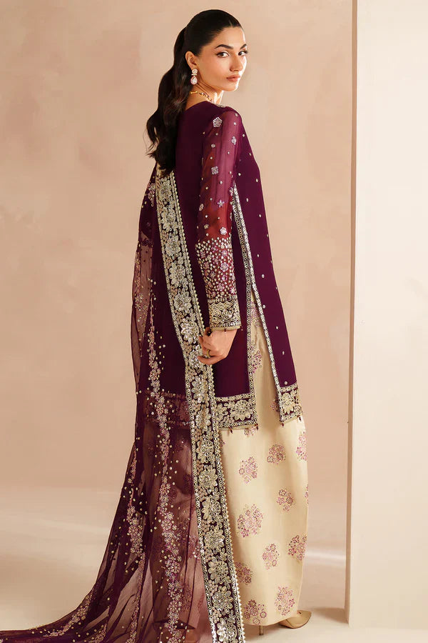 Farasha | STITCHED FORMALS ’26 | Maple Glow - House Of Hania