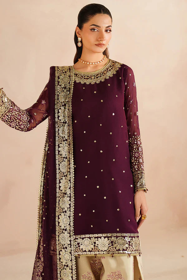 Farasha | STITCHED FORMALS ’26 | Maple Glow - House Of Hania