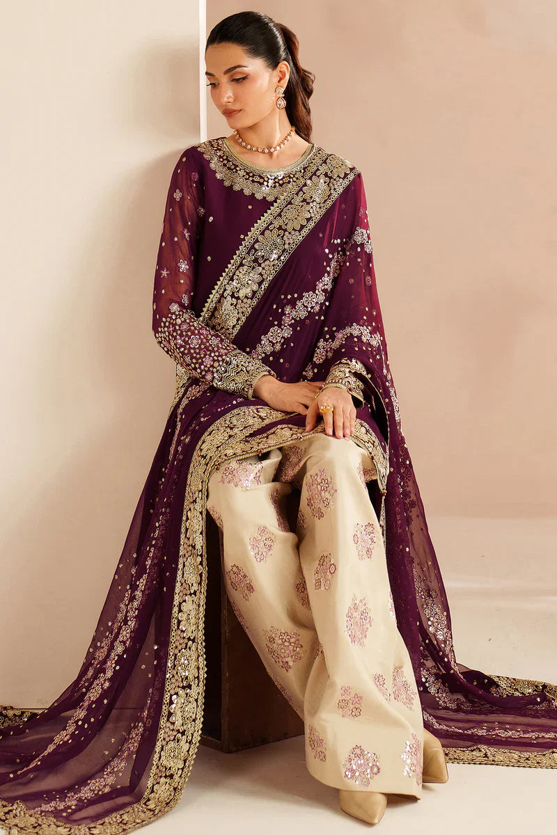 Farasha | STITCHED FORMALS ’26 | Maple Glow - House Of Hania