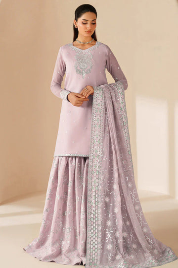 Farasha | STITCHED FORMALS ’26 | Mauve Blush - House Of Hania