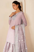 Farasha | STITCHED FORMALS ’26 | Mauve Blush - House Of Hania