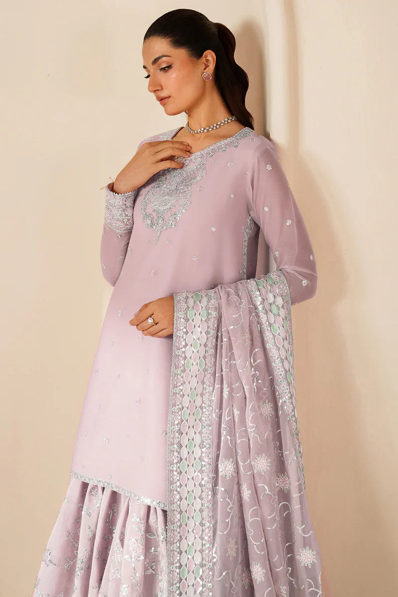 Farasha | STITCHED FORMALS ’26 | Mauve Blush - House Of Hania