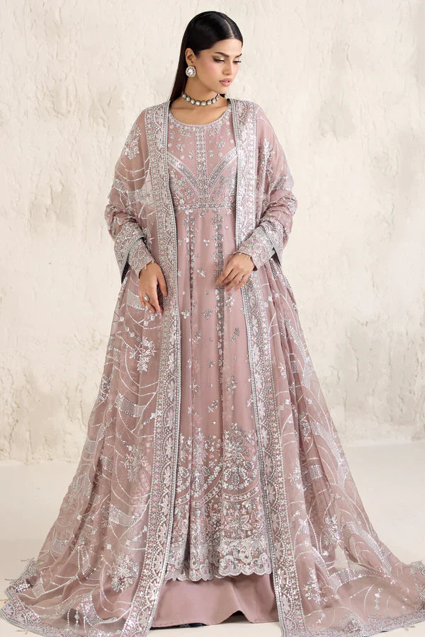 Farasha | STITCHED FORMALS ’26 | Mauve Pearl - House Of Hania