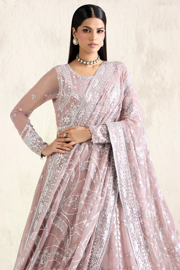 Farasha | STITCHED FORMALS ’26 | Mauve Pearl - House Of Hania