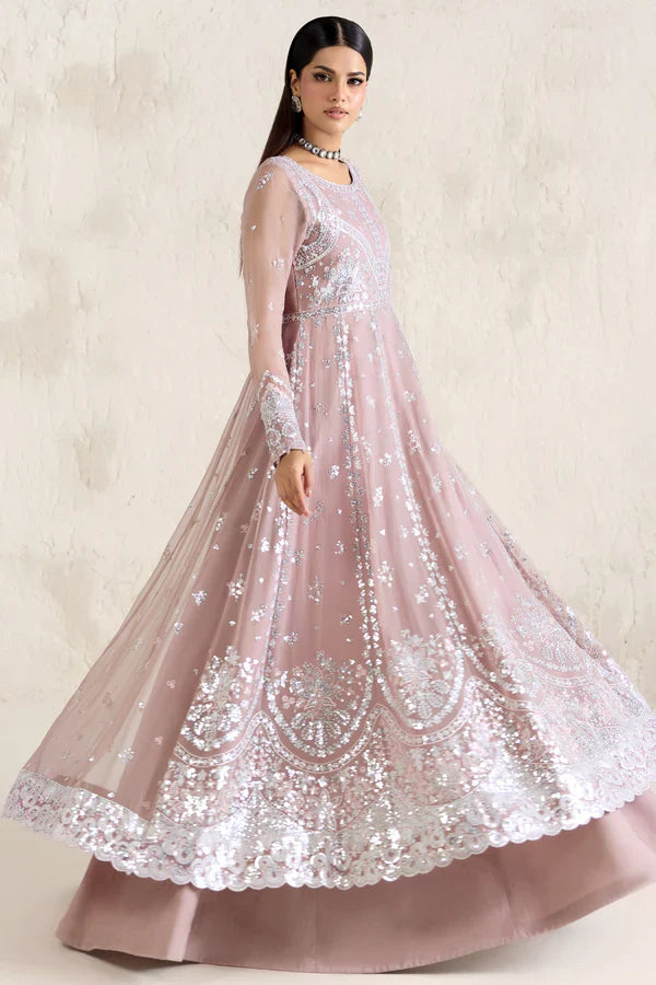 Farasha | STITCHED FORMALS ’26 | Mauve Pearl - House Of Hania