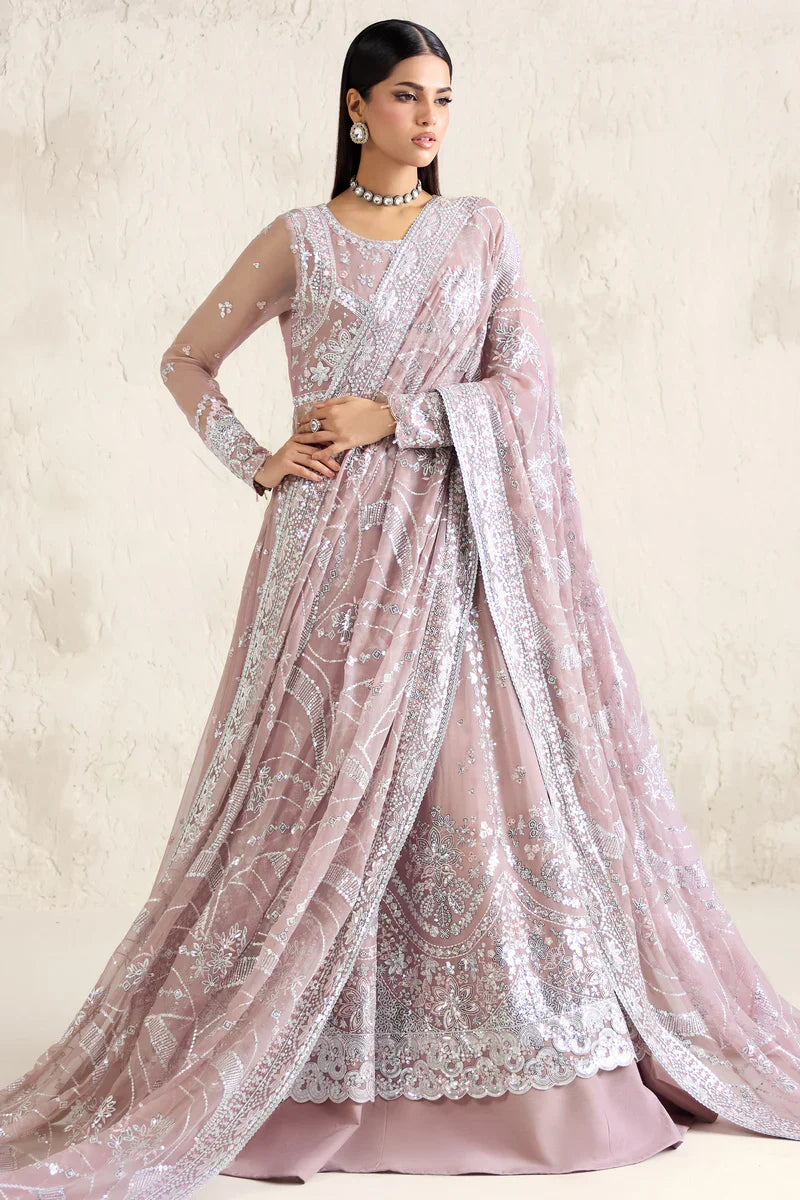 Farasha | STITCHED FORMALS ’26 | Mauve Pearl - House Of Hania