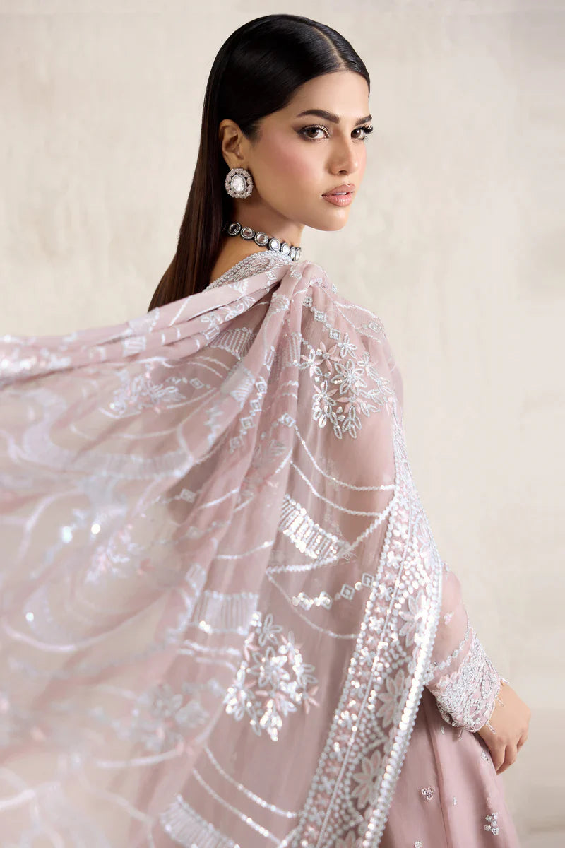 Farasha | STITCHED FORMALS ’26 | Mauve Pearl - House Of Hania
