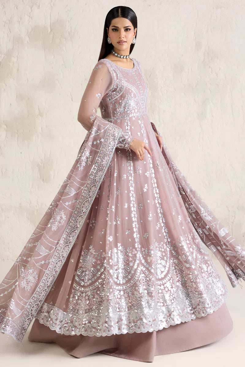 Farasha | STITCHED FORMALS ’26 | Mauve Pearl - House Of Hania