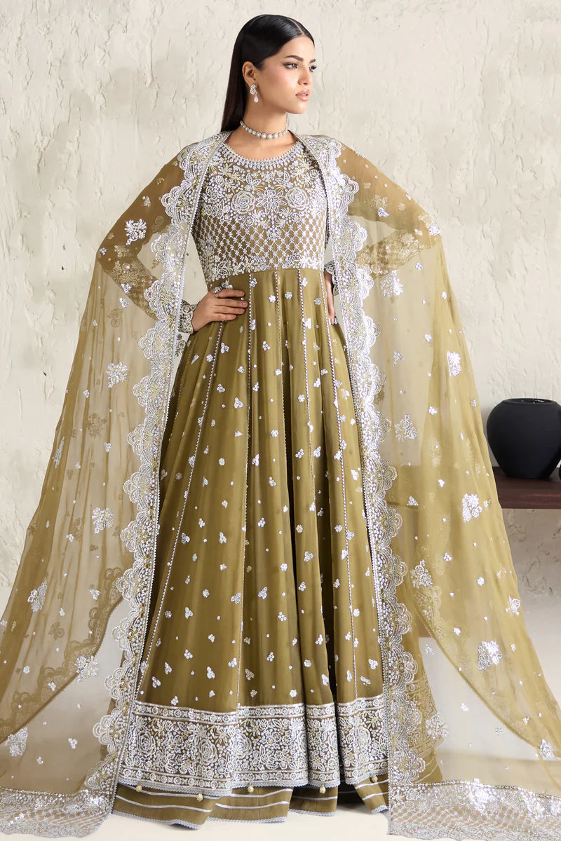 Farasha | STITCHED FORMALS ’26 | Moss Whisper - House Of Hania
