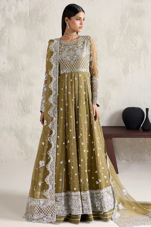 Farasha | STITCHED FORMALS ’26 | Moss Whisper - House Of Hania