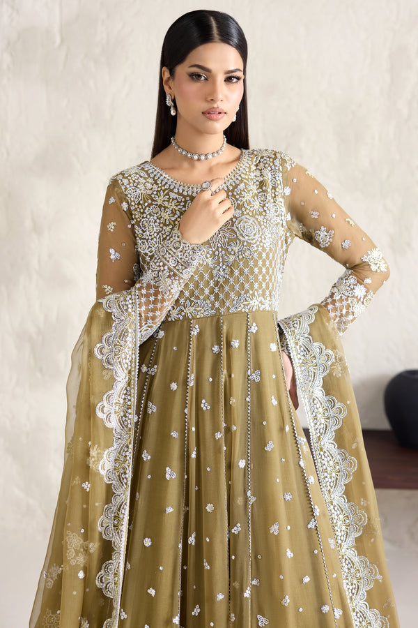 Farasha | STITCHED FORMALS ’26 | Moss Whisper - House Of Hania