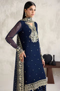 Farasha | STITCHED FORMALS ’26 | Navy Lumina - House Of Hania