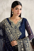 Farasha | STITCHED FORMALS ’26 | Navy Lumina - House Of Hania