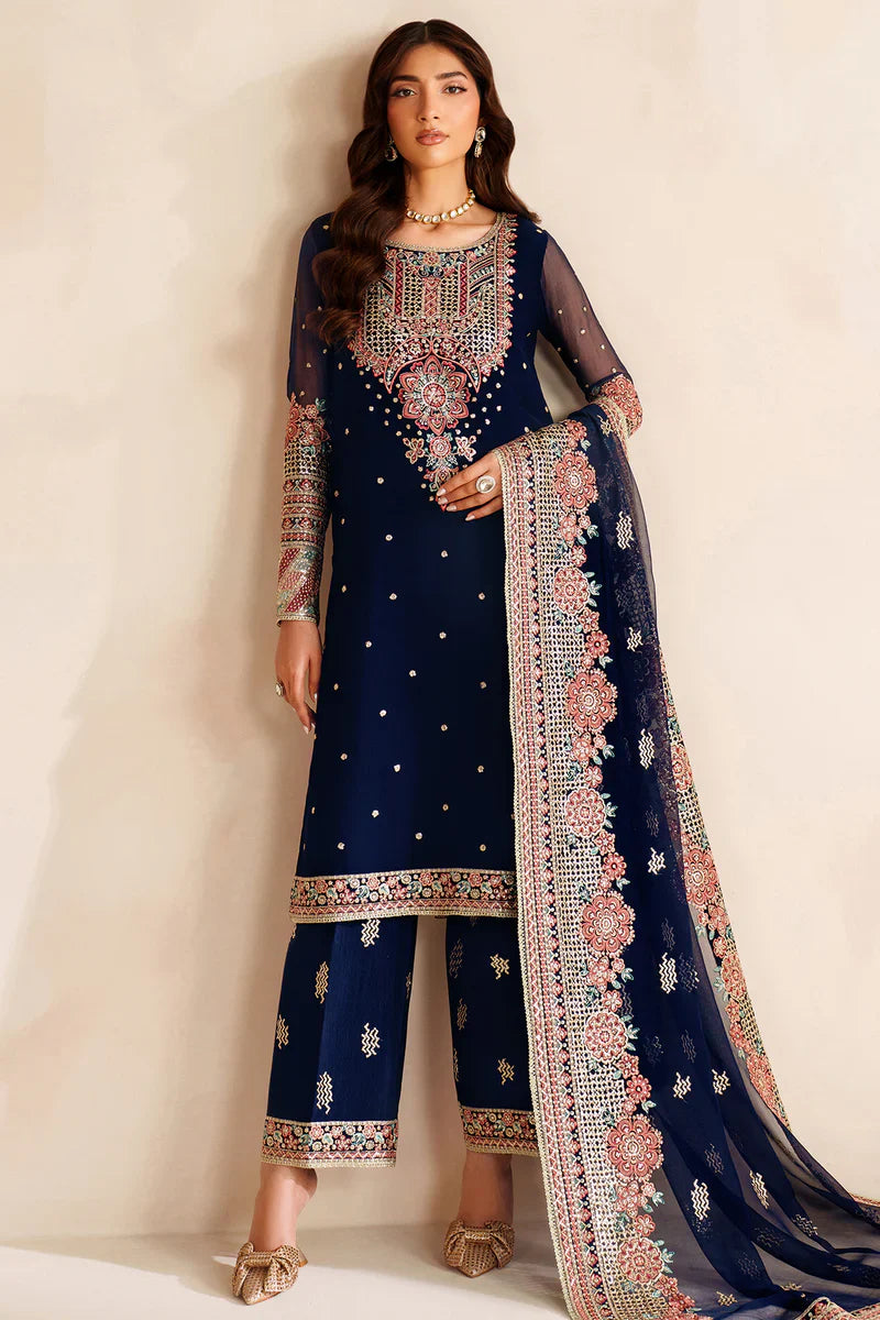 Farasha | STITCHED FORMALS ’26 | Navy Lux - House Of Hania