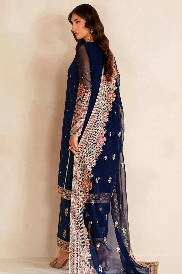 Farasha | STITCHED FORMALS ’26 | Navy Lux - House Of Hania