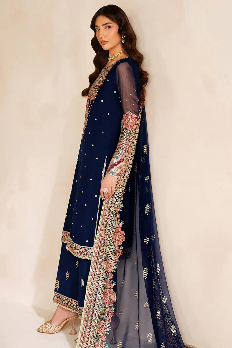 Farasha | STITCHED FORMALS ’26 | Navy Lux - House Of Hania