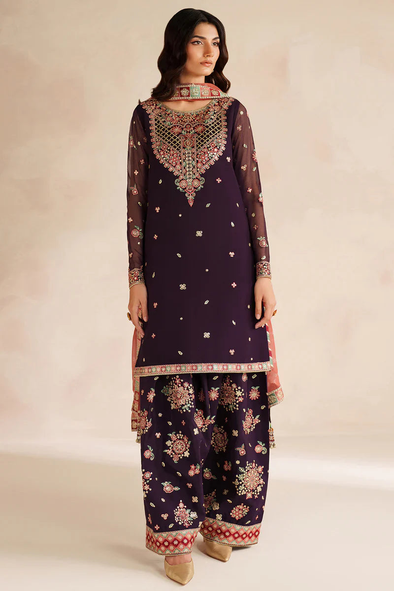 Farasha | STITCHED FORMALS ’26 | Rosette Glow - House Of Hania