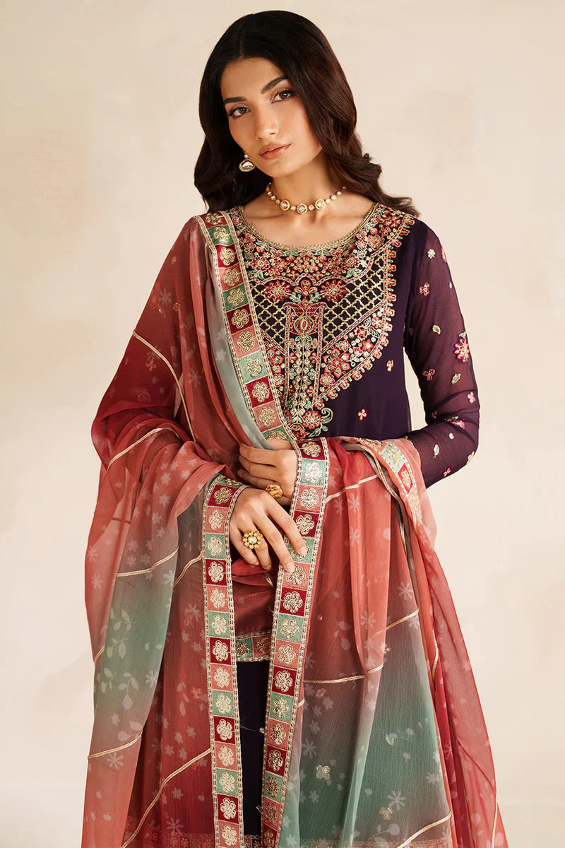Farasha | STITCHED FORMALS ’26 | Rosette Glow - House Of Hania