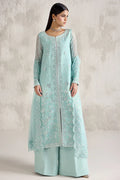 Farasha | STITCHED FORMALS ’26 | Silken Azure - House Of Hania