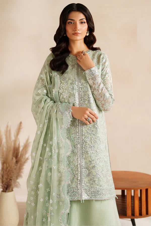 Farasha | STITCHED FORMALS ’26 | Soft Fern - House Of Hania